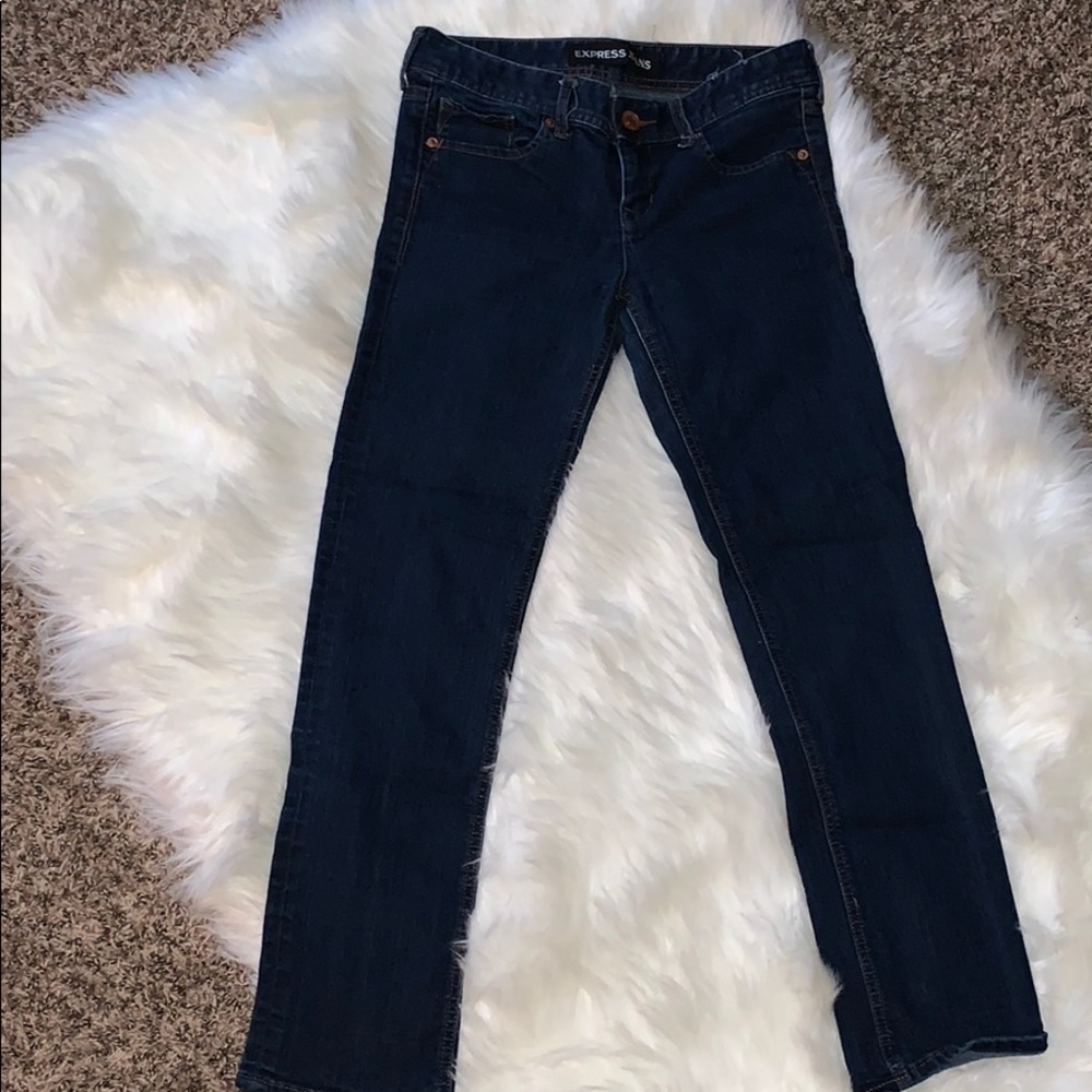 Express boot cut jeans